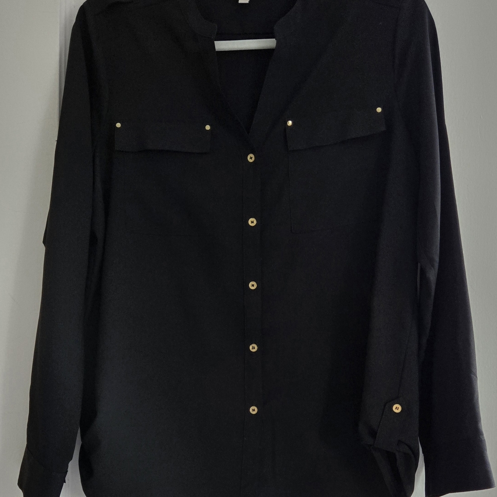 Calvin Klein Black Blouse